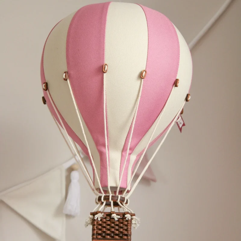 Pakabinamas dekoratyvinis oro balionas BEIGE-POWDER PINK