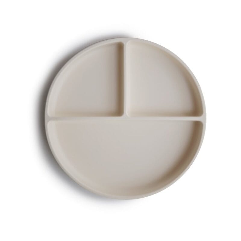 Mushie Prilimpanti silikoninė lėkštė - Ivory
