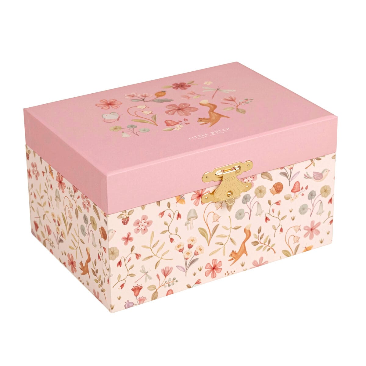 Little Dutch Muzikinė papuošalų dėžutė - Rosa - Image 2
