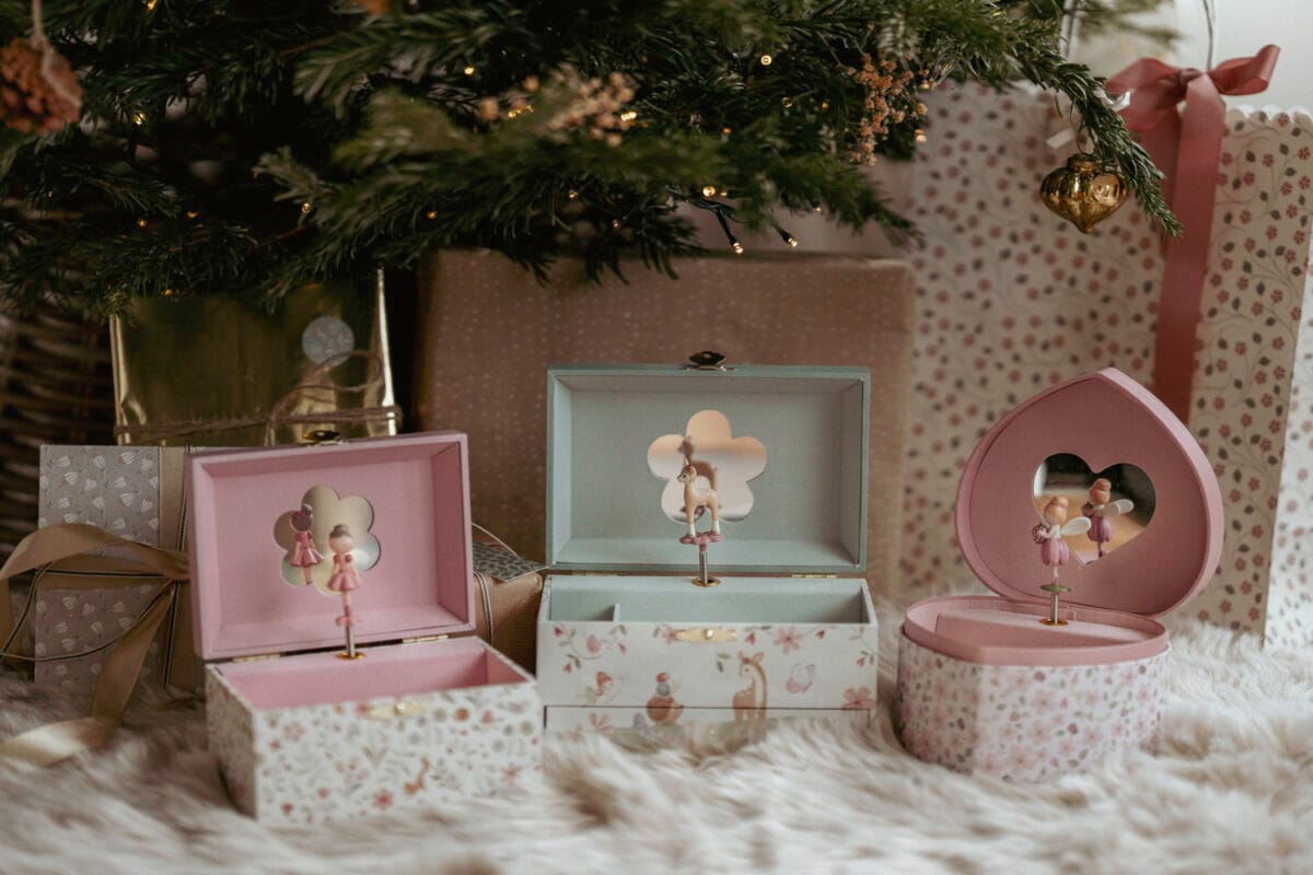 Little Dutch Muzikinė papuošalų dėžutė - Rosa - Image 5
