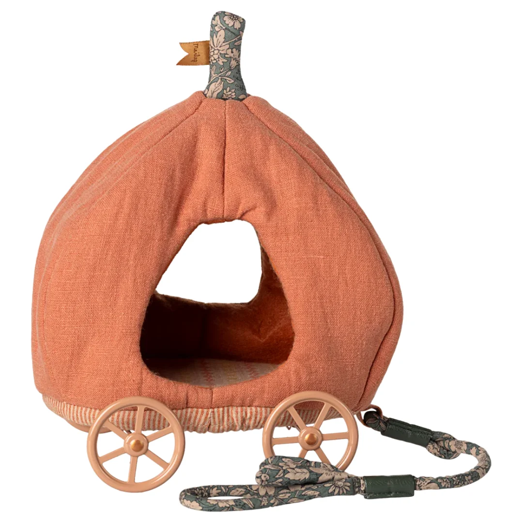 Maileg peliukų karieta - Pumpkin