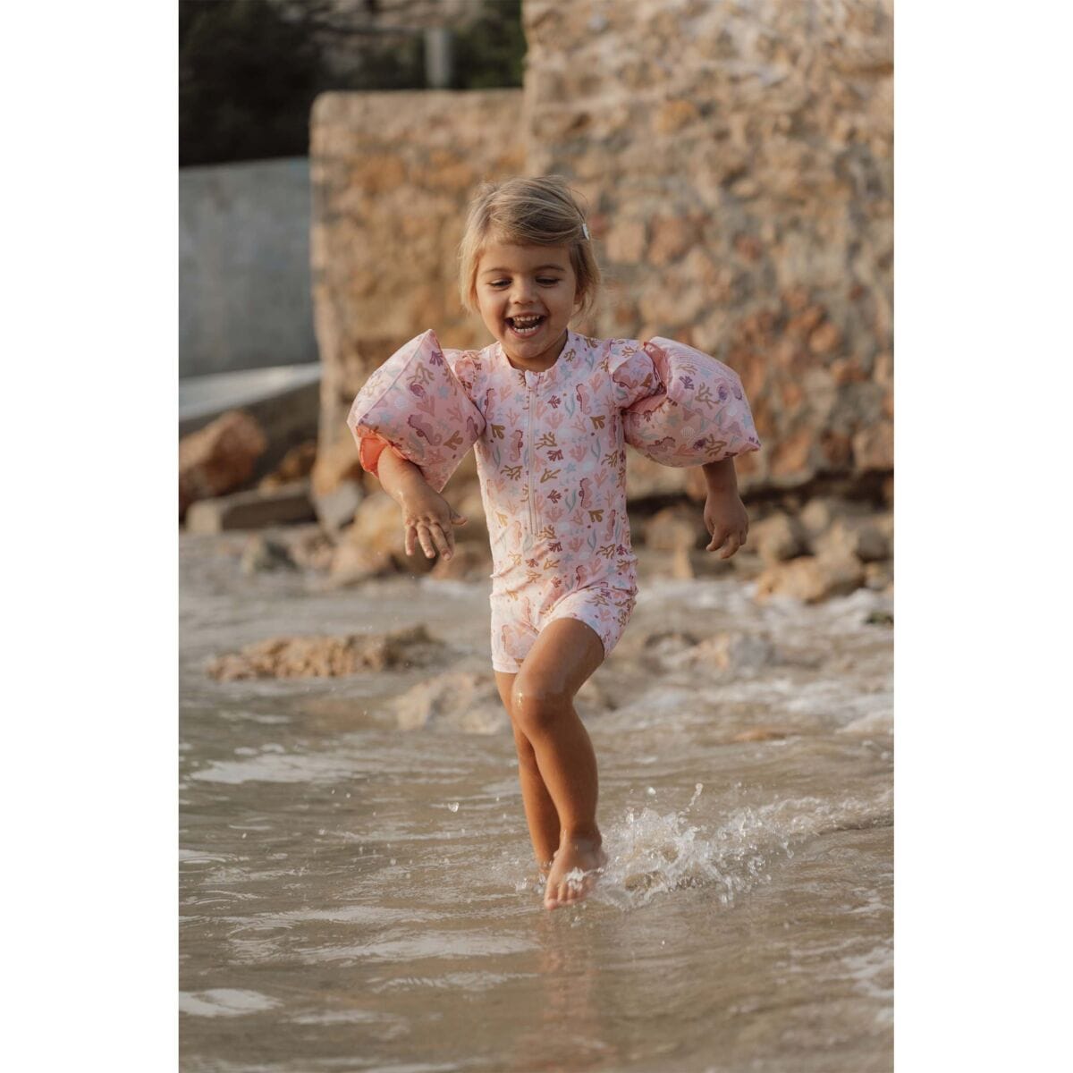 Little Dutch plaukimo rankovės - Ocean Dreams Pink - Image 3