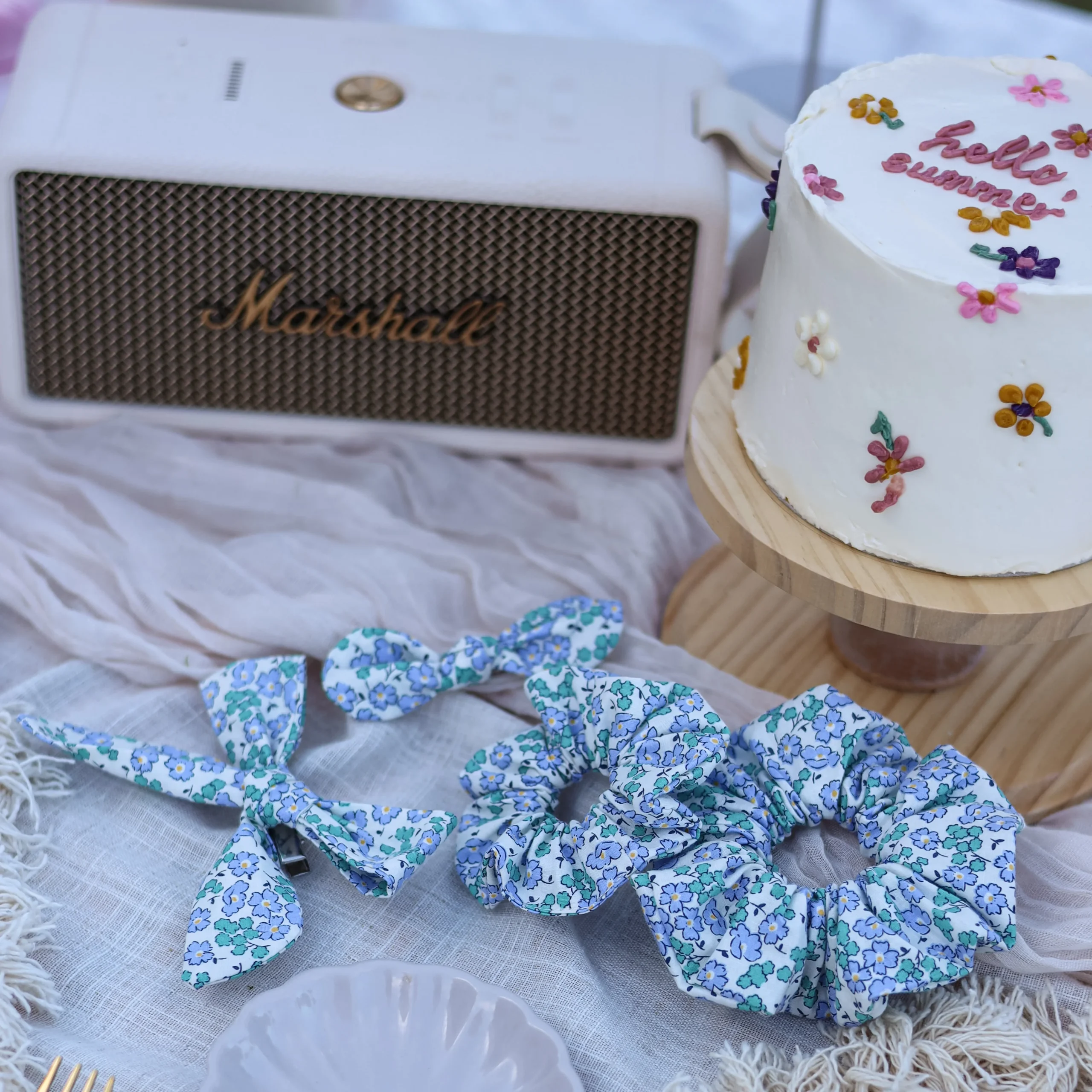 Mini plaukų segtukai arba gumytės - Camilla - Image 2