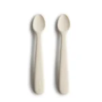Mushie Silikoninių šaukštų rinkinys - Ivory