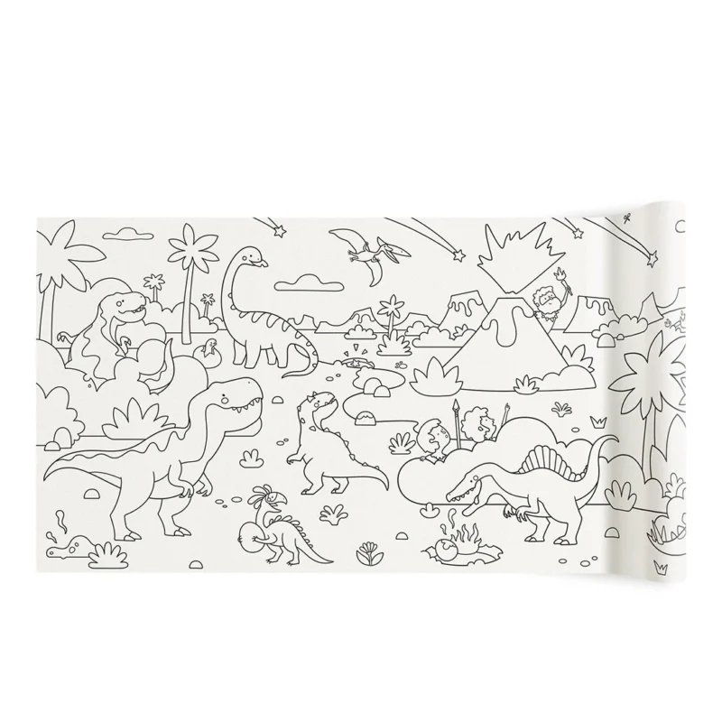 Mideer - Lipnus spalvinimo rulonas Nuostabūs dinozaurai