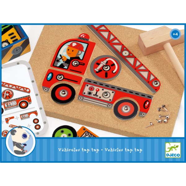 Djeco Tap Tap konstruktorius - Autodirbtuvės - Image 3