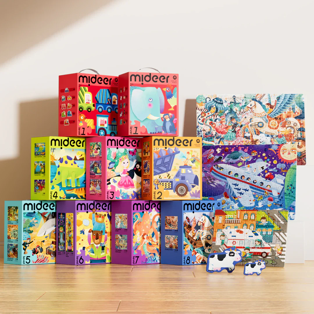 Mideer - Level Up dėlionių rinkinys – 3 lygis Pasaulis aplink mus - Image 5