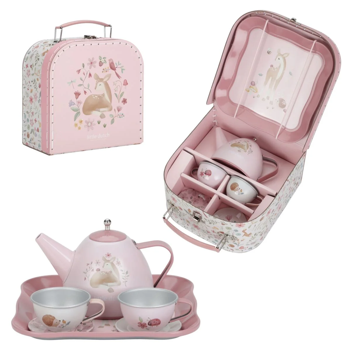 Little Dutch arbatos rinkinys lagamine - Fairy Garden - Image 2
