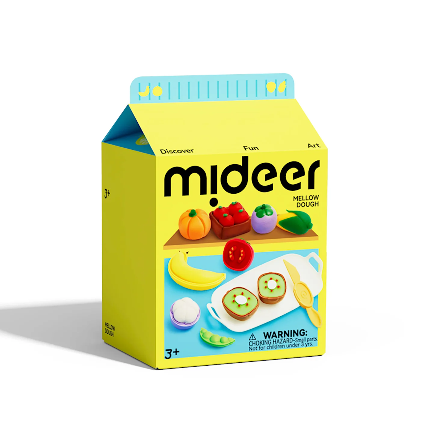 Mideer modelino lipdymo rinkinys - vaisiai ir daržovės