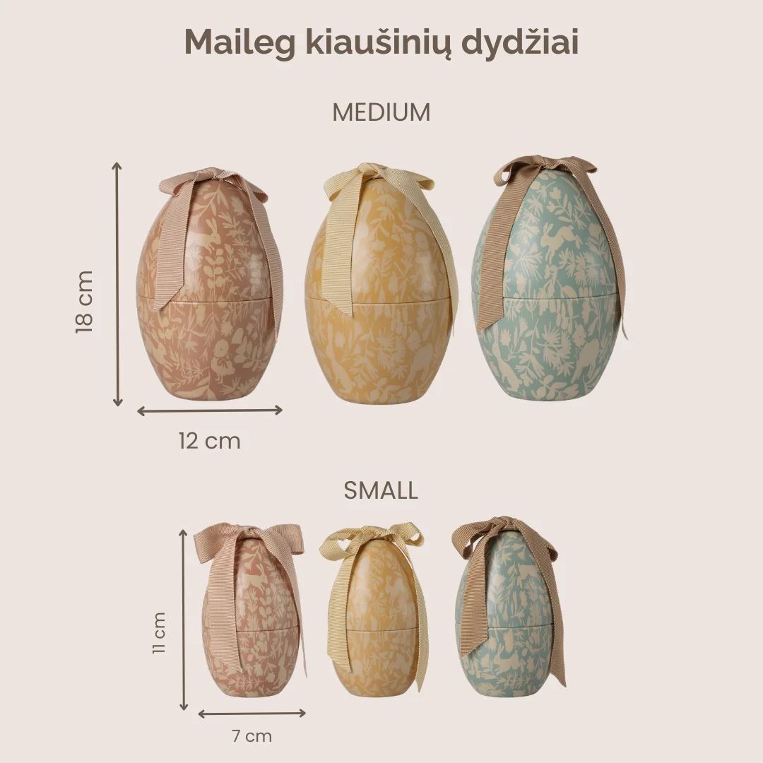 maileg kiaušiniai
