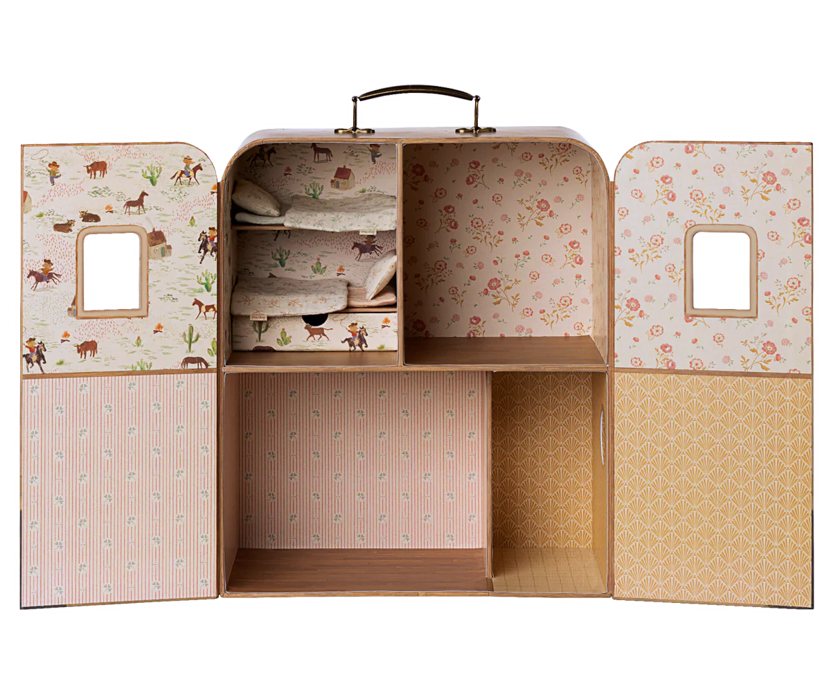 Maileg nešiojamas namelis - SuitCasa