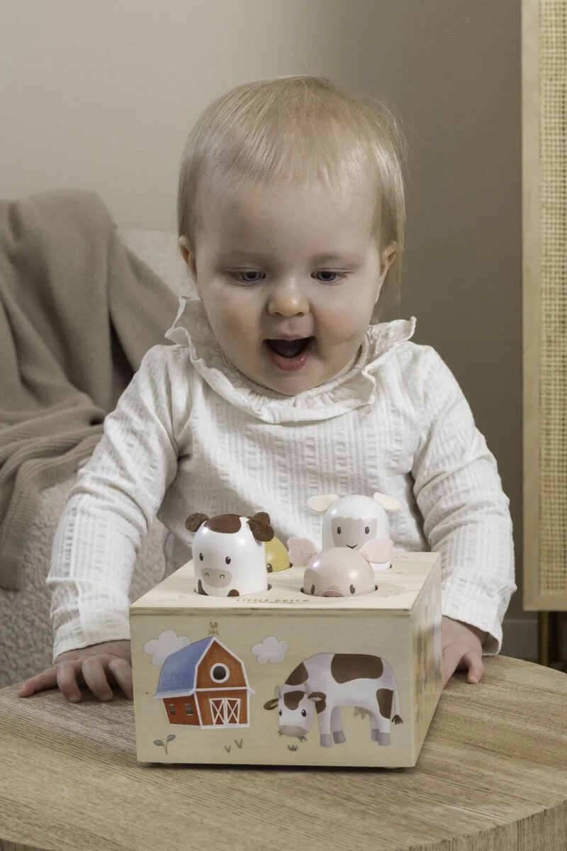 Little Dutch iššokantis muzikinis žaislas - Little farm - Image 3