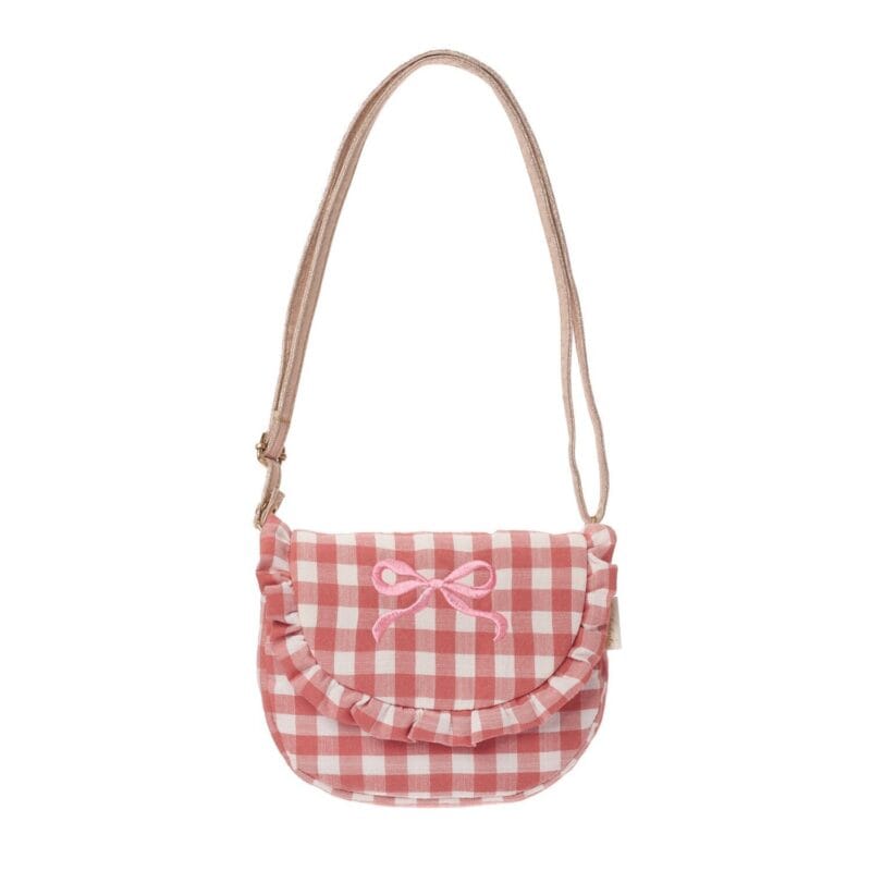 Rockahula vaikiškas rankinukas - Gingham Ruffle Bow