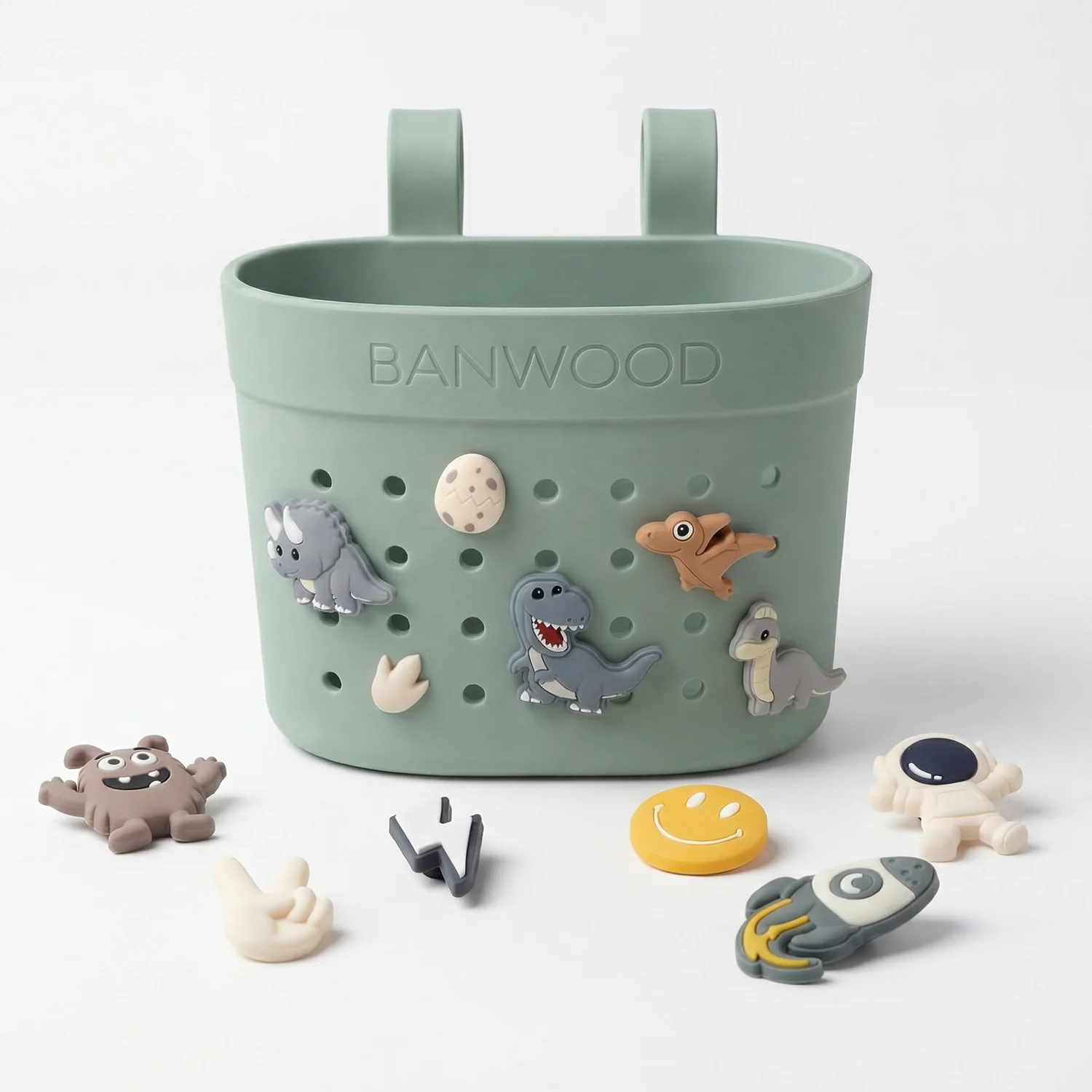 Banwood krepšelis paspirtukui ir dviračiui - Clay - Image 7