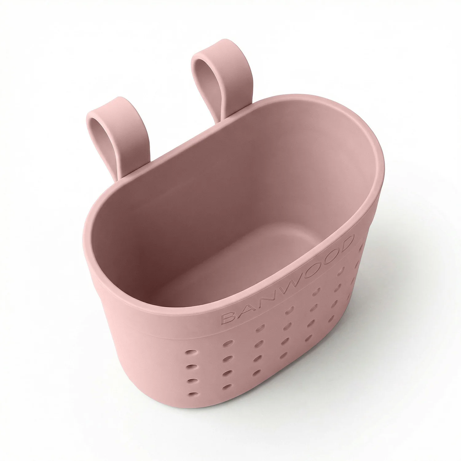 Banwood krepšelis paspirtukui ir dviračiui - Dusty rose - Image 3