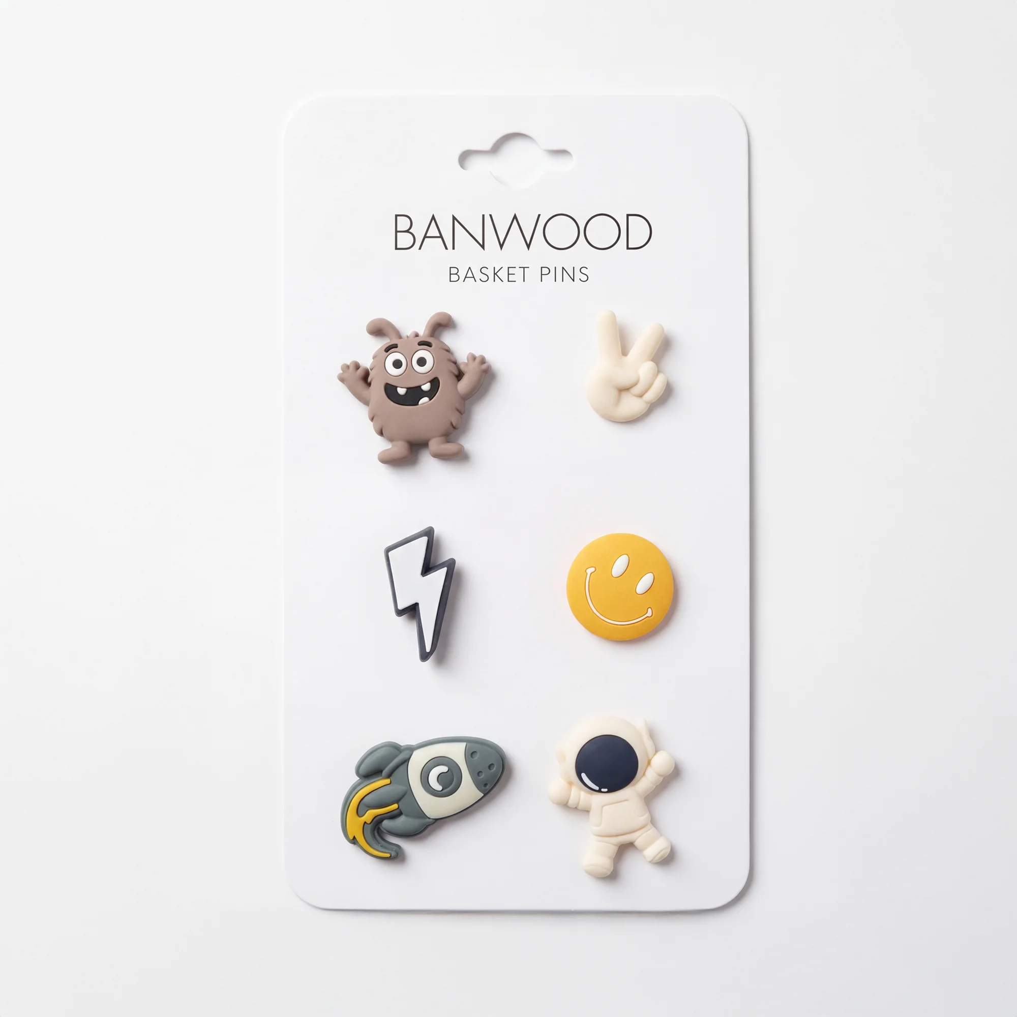 Banwood krepšelio ženkliukai - Space